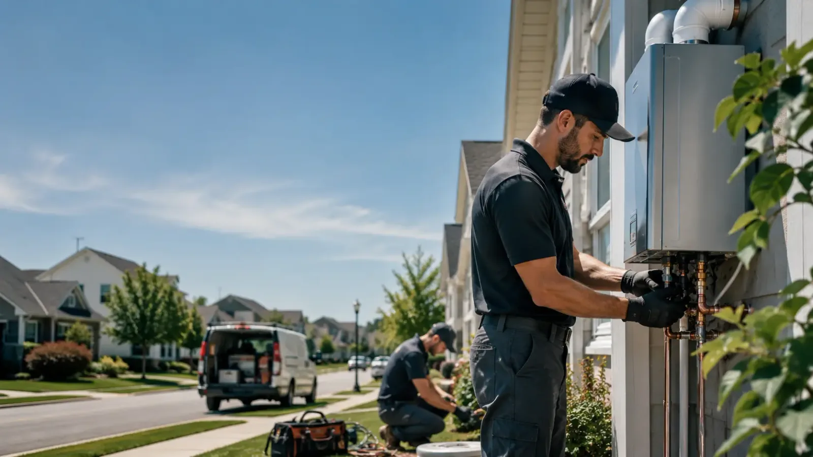 Tankless Water Heater Installation in Bentonville, AR